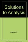 Solutions to Analysis