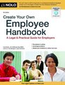 Create Your Own Employee Handbook A Legal  Practical Guide for Employers