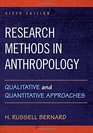 Research Methods in Anthropology Qualitative and Quantitative Approaches