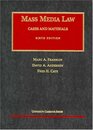 Mass Media Law Cases and Materials Sixth Edition