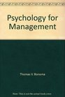 Psychology for Management