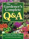 Gardener's Complete Q  A