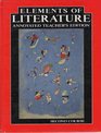 Elements of Literature  Annotated Teacher's Edition
