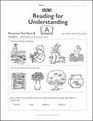 Reading for Understanding B Placement Test B
