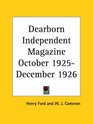 Dearborn Independent Magazine October 1925December 1926