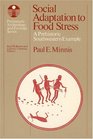 Social Adaptation to Food Stress  A Prehistoric Southwestern Example
