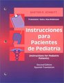 Instrucciones para Pacientes de Pediatria