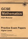 GCSE Mathematics Practice Exam Papers AQA Modular Higher Level