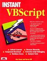 Instant VBScript