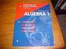 McDougal Littell Algebra 1 Standardized Test Practice Workbook Teacher's Edition