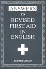 Revised First Aid in English Ans