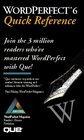 Wordperfect 6 Quick Reference