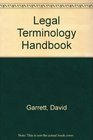 Legal Terminology Handbook