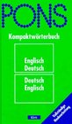 PONS Kompaktwrterbuch Englisch  Deutsch