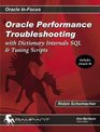 Oracle Performance Troubleshooting With Dictionary Internals SQL  Tuning Scripts