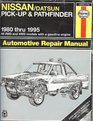 Haynes Repair Manual Nissan Pickups Automotive Repair Manual