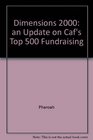 Dimensions 2000 an Update on Caf's Top 500 Fundraising