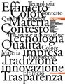 Italy Builds Tradition and Innovation Quality and Business Material Technology Context Transparency Context Transience