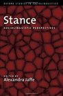 Stance Sociolinguistic Perspectives