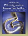 Elementary Differential Equations with Boundary Value Problems