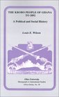 Krobo People Ghana To 1892 Mis Af58