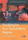 Studying for Your Social Work Degree
