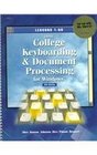 College Keyboarding and Document Processing for Windows Lessons 1120