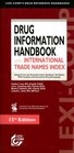 LexiComp's Drug Information Handbook With International Trade Names Index