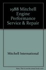 1988 Mitchell Engine Performance Service  Repair Domestic Cars