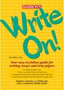 Write On Your EasytoFollow Guide for Writing Essays and Term Papers