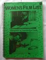 Women and film bibliography