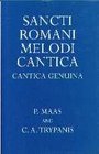 Sancti Romani Melodi Cantica Cantica Ge