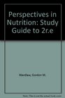 Perspectives in Nutrition Student Study Guide