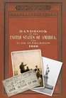 Handbook of the United States of America 1880 A Guide to Emigration