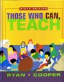 Those Who Can, Teach, Ninth Edition