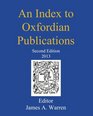 An Index to Oxfordian Publications