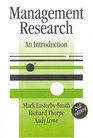 Management Research An Introduction