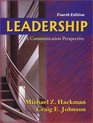 Leadership A Communication Perspective Fourth Edition