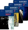 Blackstone's Police Manuals 2017 Four Volume Set 2017 Ed