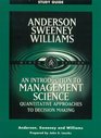 An Introduction to Management Science  Quantitative Approaches to Decision Making