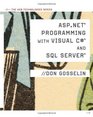 ASP NET Programming with C  SQL Server