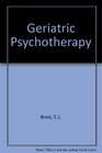 Geriatric Psychotherapy