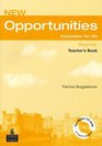 Opportunities Beginner Teachers Book Pack