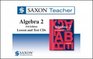 Algebra 2: Saxon Teacher for Homeschool