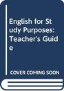 English for Study Purposes Teacher's Guide