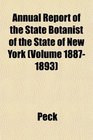Annual Report of the State Botanist of the State of New York
