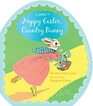 Happy Easter Country Bunny Shaped Board Book
