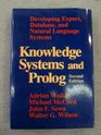 Knowledge Systems and Prolog Developing Expert Database and Natural Language Systems