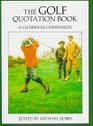 Golf Quotation Book A Clubhouse Companion