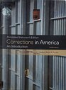 Corrections in America An Introduction Annotated Instructor's Edition